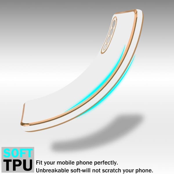 Silikondeksel til Samsung Galaxy A50 4G / A50s / A30s med kamerabeskyttelse