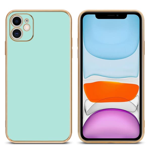 iPhone 11 Fodral Mobilskydd Skal av flexibel TPU-silikon och med kameraskydd
