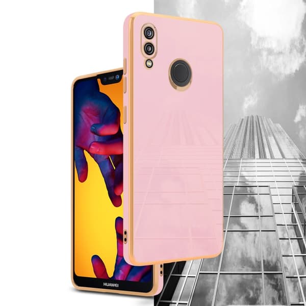 Silikondeksel til Huawei P20 LITE 2018 / NOVA 3E med kamerabeskyttelse