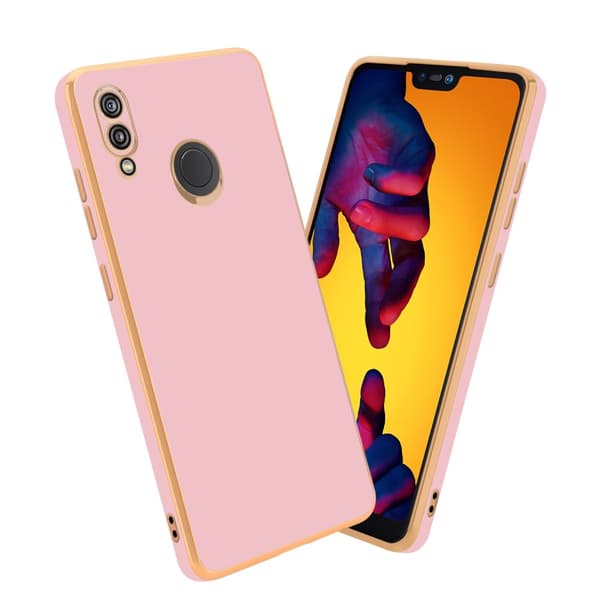Silikondeksel til Huawei P20 LITE 2018 / NOVA 3E med kamerabeskyttelse