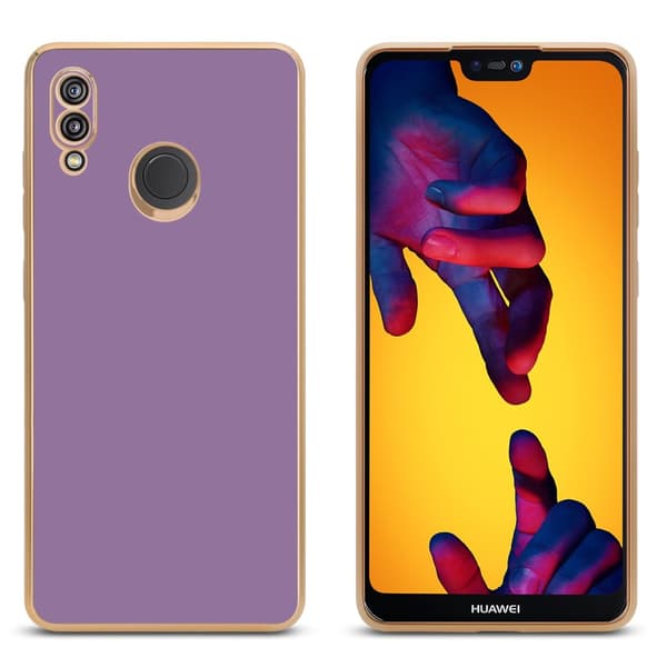 Silikondeksel til Huawei P20 LITE 2018 / NOVA 3E med kamerabeskyttelse