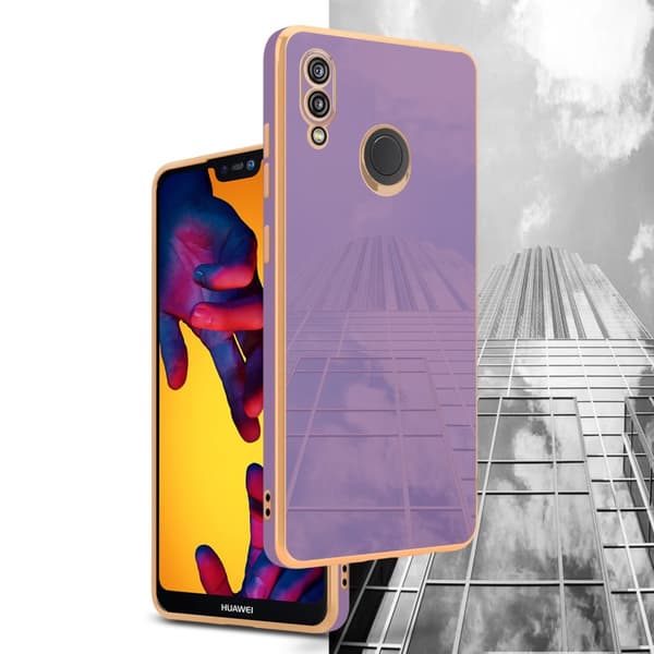 Silikondeksel til Huawei P20 LITE 2018 / NOVA 3E med kamerabeskyttelse