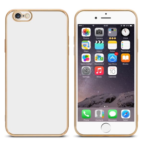 iPhone 6 PLUS / 6S PLUS Fodral Mobilskydd Skal av flexibel TPU-silikon och med kameraskydd