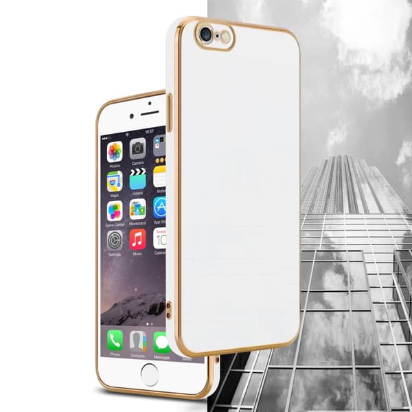 iPhone 6 PLUS / 6S PLUS Fodral Mobilskydd Skal av flexibel TPU-silikon och med kameraskydd