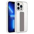 Miniatyrbild 1 av 11: iPhone 13 PRO Skal Fodral Mobilskydd Skyddsfodral Case Cover av flexibelt TPU-silikon med hållare och stativfunktion