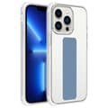 Pikkukuva 1 / 7: iPhone 13 PRO Suojakuori Suojakotelo valmistettu joustavasta TPU-silikonista jossa on pidike ja jalusta-toiminto