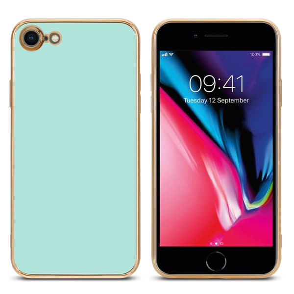 iPhone 7 / 7S / 8 / SE 2020 Fodral Mobilskydd Skal av flexibel TPU-silikon och med kameraskydd