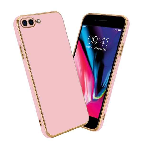 iPhone 7 PLUS / 7S PLUS / 8 PLUS Suojakuori Suojakotelo joka on valmistettu joustavasta TPU-silikonista ja jossa on kameran suojaus