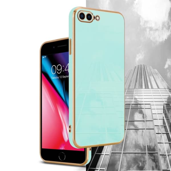 iPhone 7 PLUS / 7S PLUS / 8 PLUS Suojakuori Suojakotelo joka on valmistettu joustavasta TPU-silikonista ja jossa on kameran suojaus