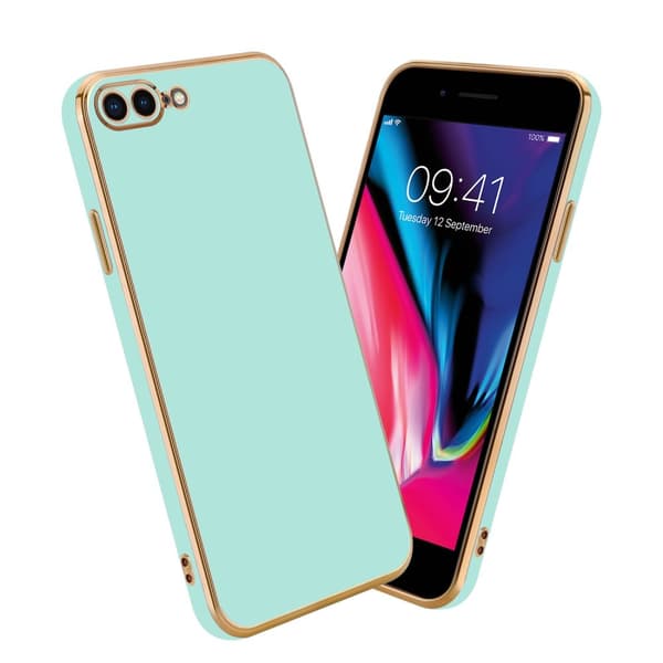 iPhone 7 PLUS / 7S PLUS / 8 PLUS Suojakuori Suojakotelo joka on valmistettu joustavasta TPU-silikonista ja jossa on kameran suojaus