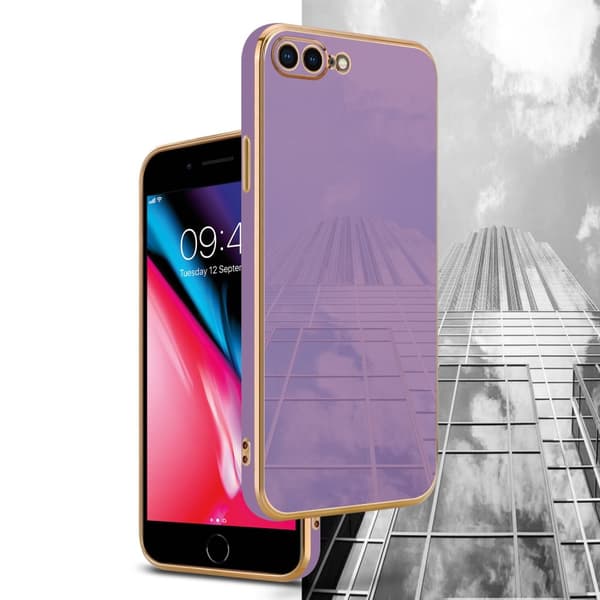 iPhone 7 PLUS / 7S PLUS / 8 PLUS Suojakuori Suojakotelo joka on valmistettu joustavasta TPU-silikonista ja jossa on kameran suojaus