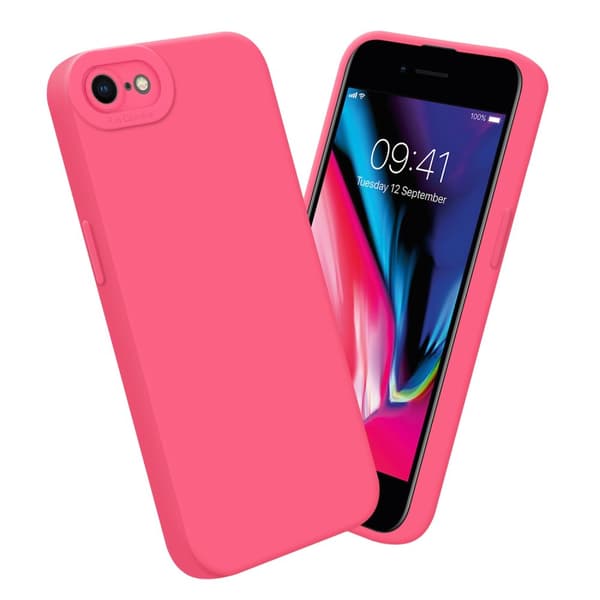 iPhone 7 / 7S / 8 / SE 2020 Fodral Skal Case Cover av flexibelt TPU-silikon Bobilskydd