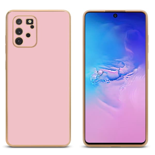 Samsung Galaxy A91 / S10 LITE / M80s Suojakuori Suojakotelo joka on valmistettu joustavasta TPU-silikonista ja jossa on kameran suojaus