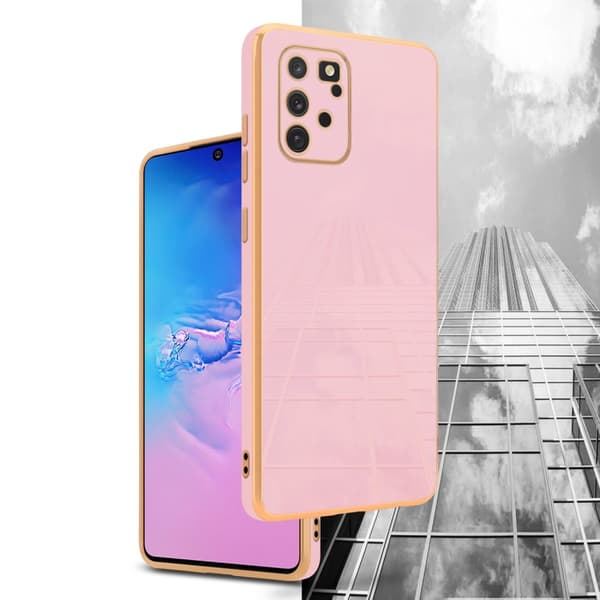 Samsung Galaxy A91 / S10 LITE / M80s Suojakuori Suojakotelo joka on valmistettu joustavasta TPU-silikonista ja jossa on kameran suojaus