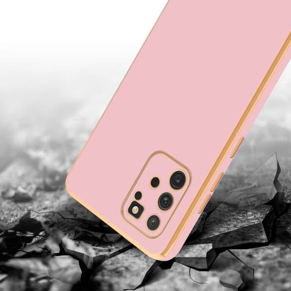 Samsung Galaxy A91 / S10 LITE / M80s Suojakuori Suojakotelo joka on valmistettu joustavasta TPU-silikonista ja jossa on kameran suojaus