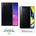 Miniatyrbilde 2 av 8: Silikondeksel til Samsung Galaxy A91 / S10 LITE / M80s med kamerabeskyttelse