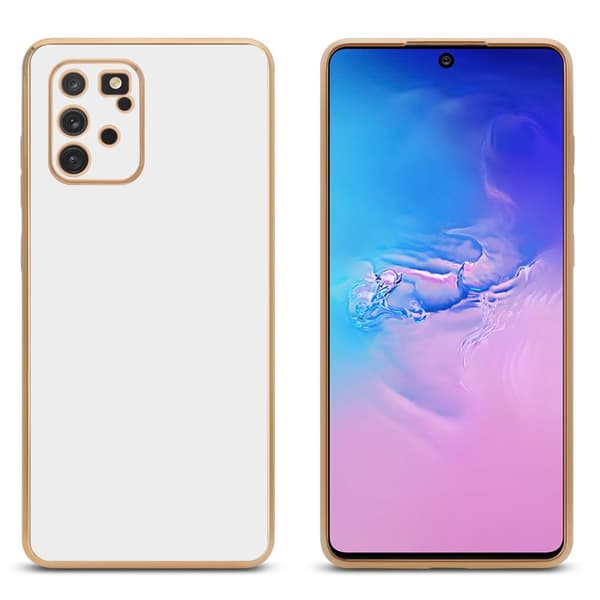 Silikondeksel til Samsung Galaxy A91 / S10 LITE / M80s med kamerabeskyttelse
