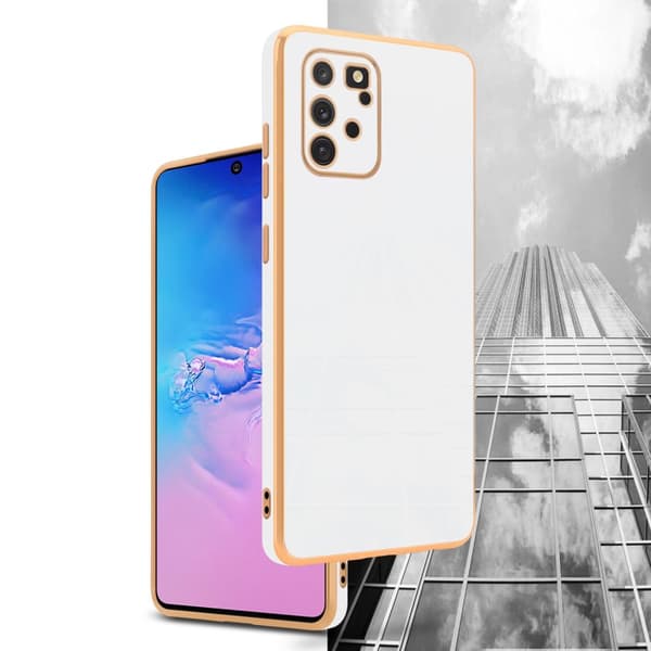 Silikondeksel til Samsung Galaxy A91 / S10 LITE / M80s med kamerabeskyttelse