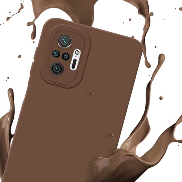 Xiaomi RedMi NOTE 10 PRO Fodral Skal Case Cover av flexibelt TPU-silikon Bobilskydd