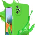 Miniatyrbild 6 av 8: Xiaomi RedMi NOTE 10 PRO Fodral Skal Case Cover av flexibelt TPU-silikon Bobilskydd