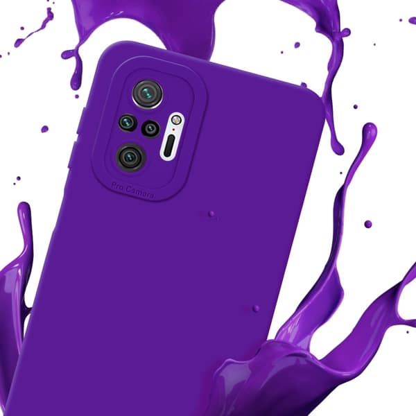 Xiaomi RedMi NOTE 10 PRO Suojakuori Suojakotelo valmistettu joustavasta TPU-silikonista