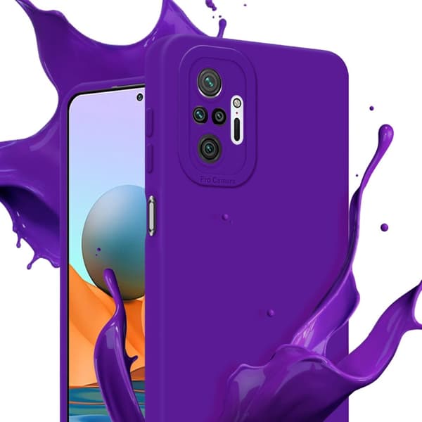 Xiaomi RedMi NOTE 10 PRO Suojakuori Suojakotelo valmistettu joustavasta TPU-silikonista