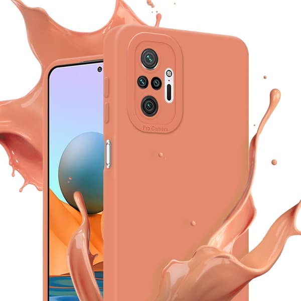 Xiaomi RedMi NOTE 10 PRO Suojakuori Suojakotelo valmistettu joustavasta TPU-silikonista