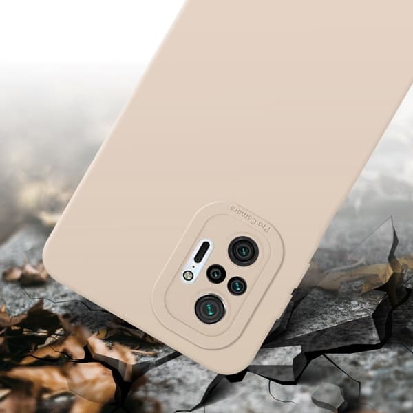 Xiaomi RedMi NOTE 10 PRO Suojakuori Suojakotelo valmistettu joustavasta TPU-silikonista