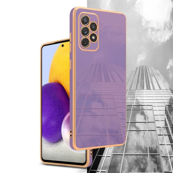 Samsung Galaxy A72 4G / 5G Fodral Mobilskydd Skal av flexibel TPU-silikon och med kameraskydd