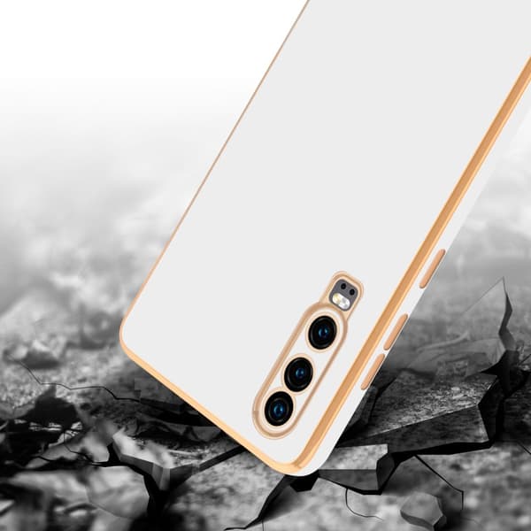 Silikondeksel til Huawei P30 med kamerabeskyttelse