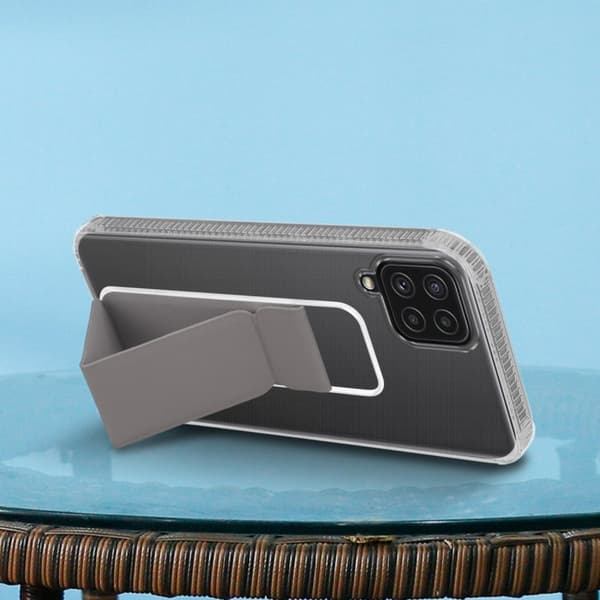 Samsung Galaxy A22 4G / M22 / M32 4G Skal Fodral Mobilskydd Skyddsfodral Case Cover av flexibelt TPU-silikon med hållare och stativfunktion