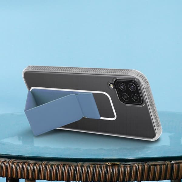 Samsung Galaxy A22 4G / M22 / M32 4G Skal Fodral Mobilskydd Skyddsfodral Case Cover av flexibelt TPU-silikon med hållare och stativfunktion
