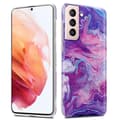 Miniatyrbilde 6 av 7: Lommebokdeksel til Samsung Galaxy S21 5G Deksel av TPU-silikon med mosaikkmønster