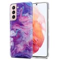 Miniatyrbilde 1 av 7: Lommebokdeksel til Samsung Galaxy S21 5G Deksel av TPU-silikon med mosaikkmønster