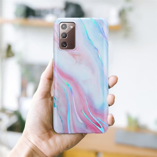 Samsung Galaxy NOTE 20 Skal Fodral Mobilskydd av TPU-silikon med mosaikmönster