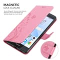 Miniatyrbilde 5 av 8: Deksel til Honor 8 / 8 PREMIUM Lommebokdeksel i blomster design med magnetisk lukking, stativfunksjon og kortplasser
