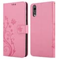 Miniatyrbild 8 av 8: Huawei P20 Skal Fodral i blomdesign Mobilskydd Case Cover med magnetisk stängning, ståfunktion och kortplatser