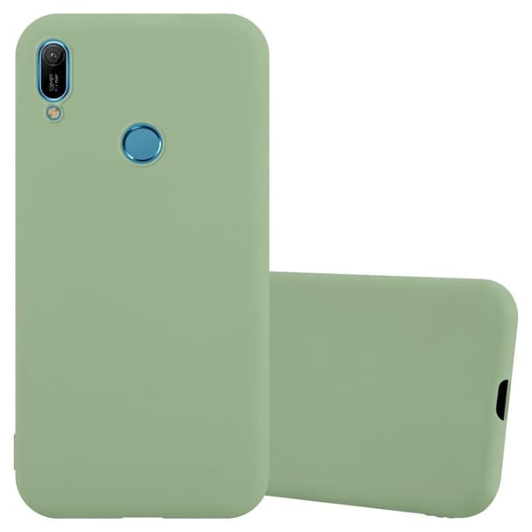 Huawei Y6 2019 Suojakuori Suojakotelo CANDY PASTELLIN VIHREÄ