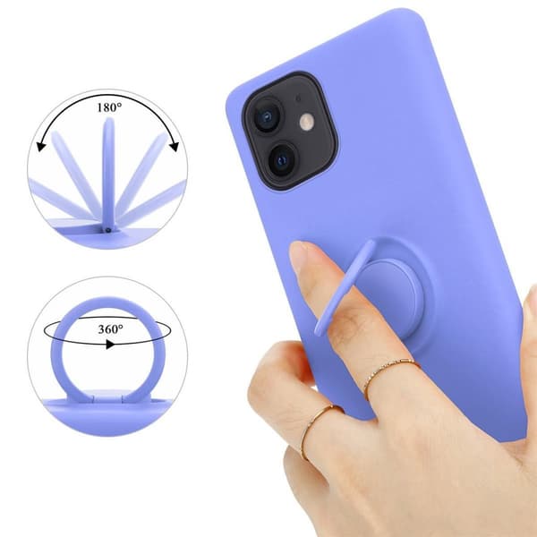 Silikondeksel til iPhone 12 MINI Deksel av fleksibelt TPU-silikon