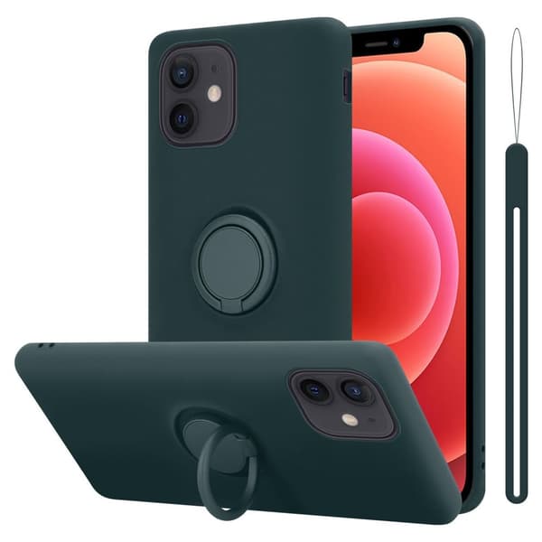 Silikondeksel til iPhone 12 MINI Deksel av fleksibelt TPU-silikon