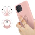Miniatyrbild 6 av 8: iPhone 12 MINI Skal Fodral Mobilskydd av flexibelt TPU-silikon med ring Skyddsfodral Case Cover