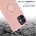Miniatyrbild 8 av 8: iPhone 12 MINI Skal Fodral Mobilskydd av flexibelt TPU-silikon med ring Skyddsfodral Case Cover