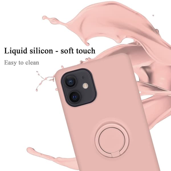 Silikondeksel til iPhone 12 MINI Deksel av fleksibelt TPU-silikon