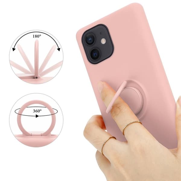 Silikondeksel til iPhone 12 MINI Deksel av fleksibelt TPU-silikon