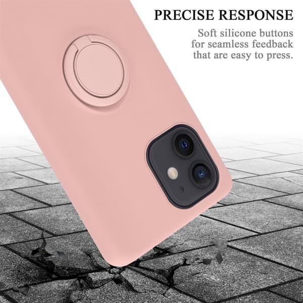 Silikondeksel til iPhone 12 MINI Deksel av fleksibelt TPU-silikon