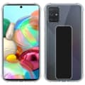 Pikkukuva 7 / 7: Samsung Galaxy A51 4G / M40s Suojakuori Suojakotelo valmistettu joustavasta TPU-silikonista jossa on pidike ja jalusta-toiminto