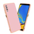 Miniatyrbilde 1 av 8: Silikondeksel til Samsung Galaxy A7 2018 med kamerabeskyttelse