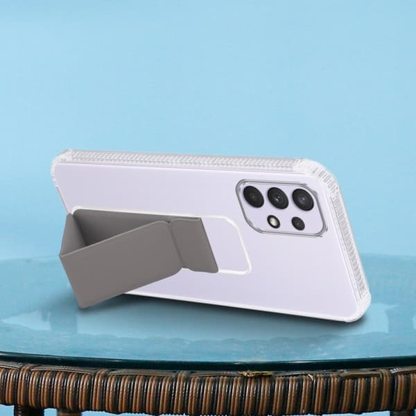 Deksel til Samsung Galaxy A33 5G Beskyttelsesdeksel av fleksibelt TPU-silikon med holder og stativfunksjon