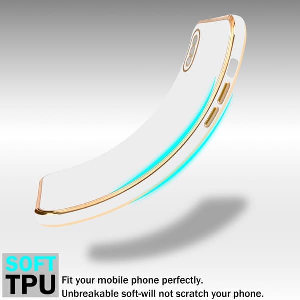 Silikondeksel til iPhone XS MAX med kamerabeskyttelse