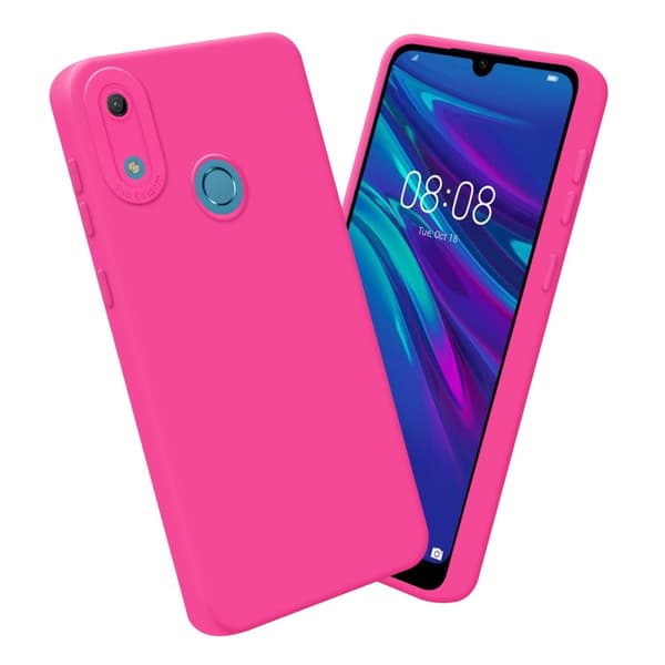 Huawei Y6 2019 Fodral Skal Case Cover av flexibelt TPU-silikon Bobilskydd